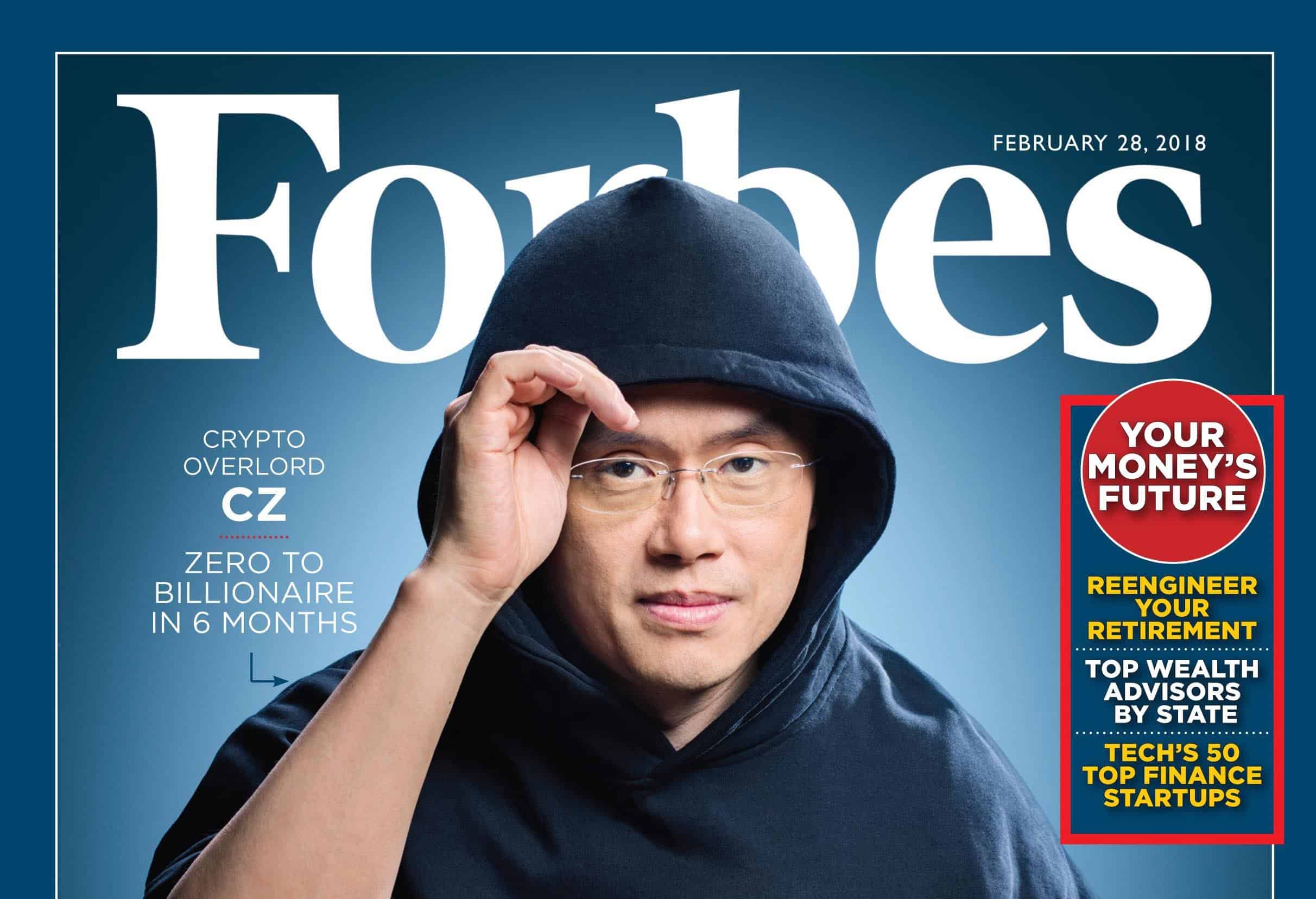 Crypto exchange Binance is taking a $200m stake in Forbes