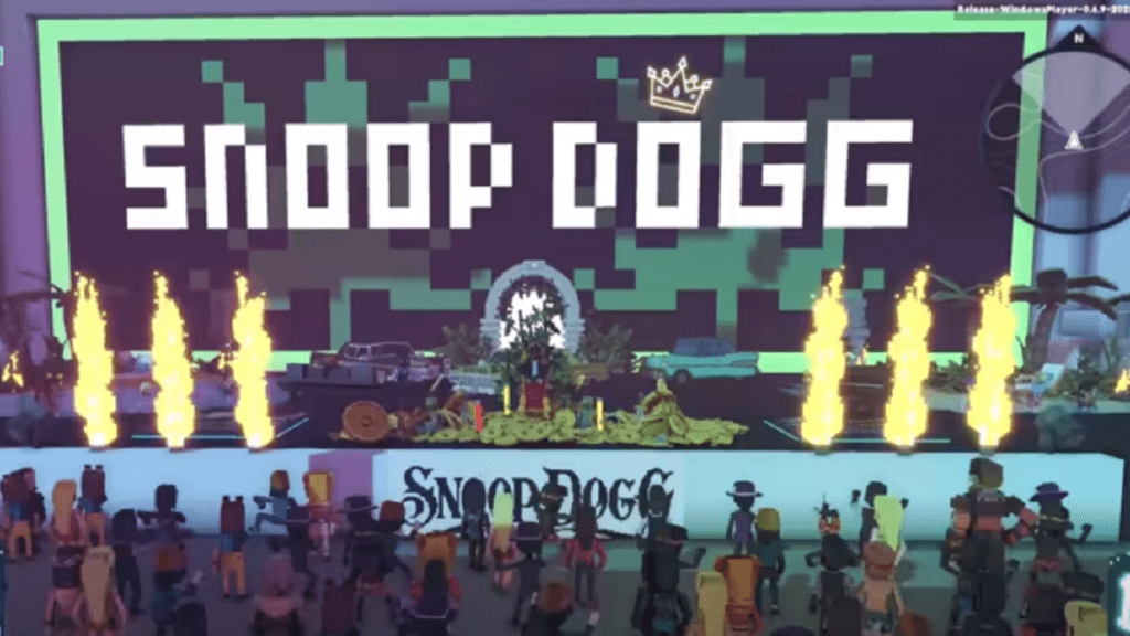 Snoop Dogg NFT concert