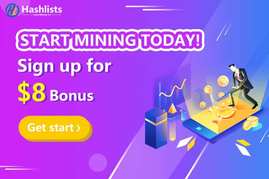 Register and Get an $8 Bonus, One of the Best Cloud Mining of 2022