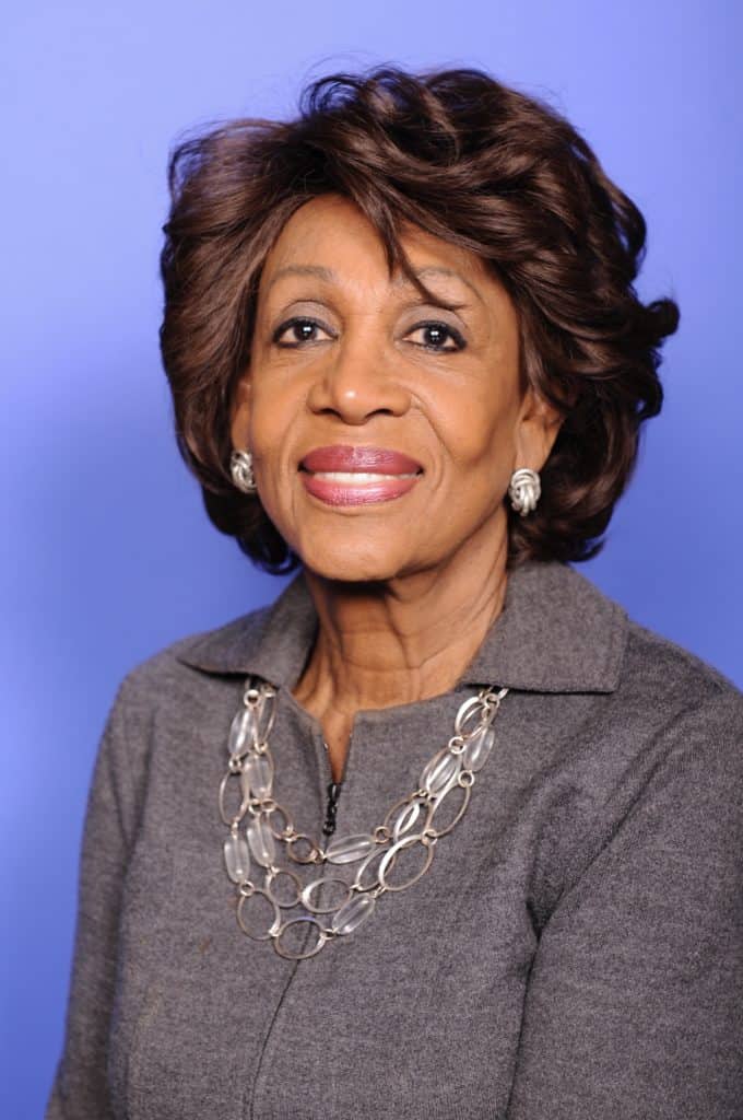 Congresswoman Waters official photo