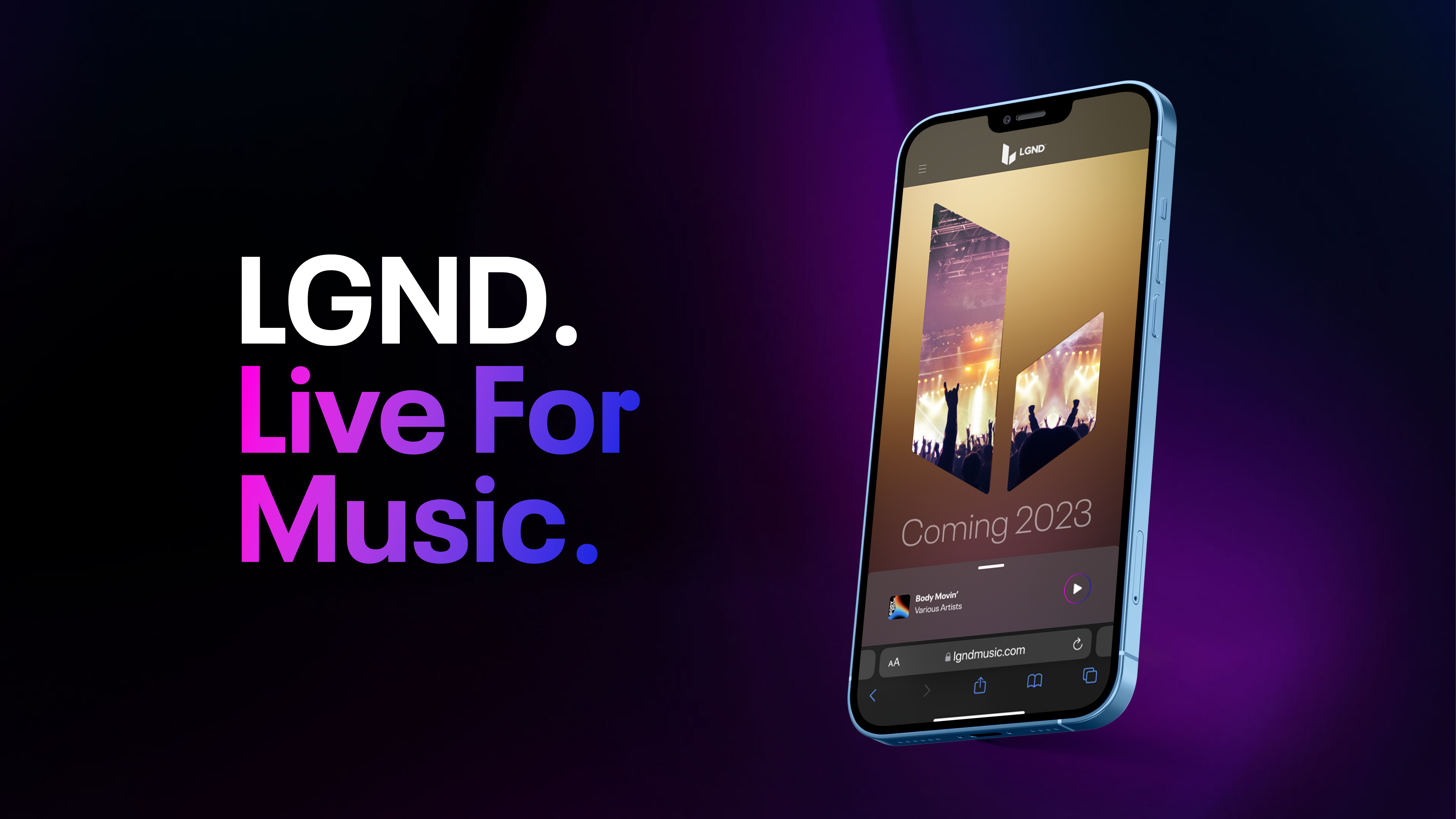 LGND Collaborates With Polygon and Warner Music to Launch LGND Music