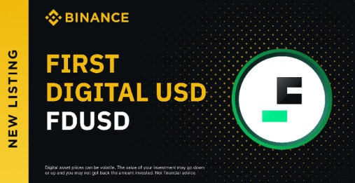 Binance Lists First Digital USD