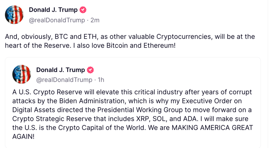 XRP Skyrockets 31% as Crypto Reserve News Triggers Massive Rally 3 image 3