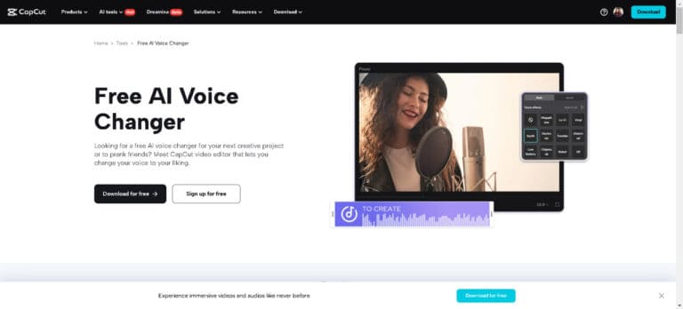 CapCut Voice Changer