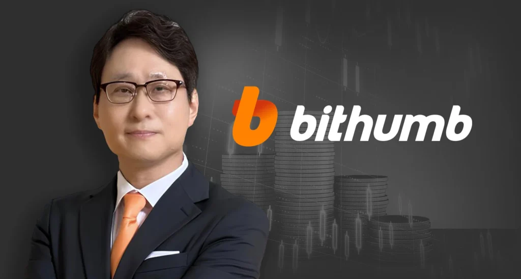The CEO of Bithumb, Lee Jae-Won

Source: Chosunbiz