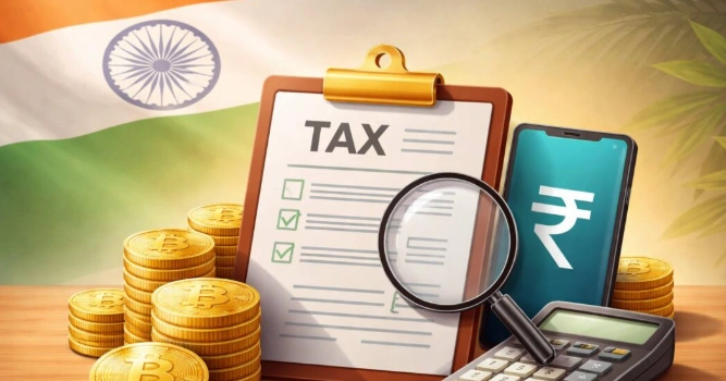 India Crypto tax
