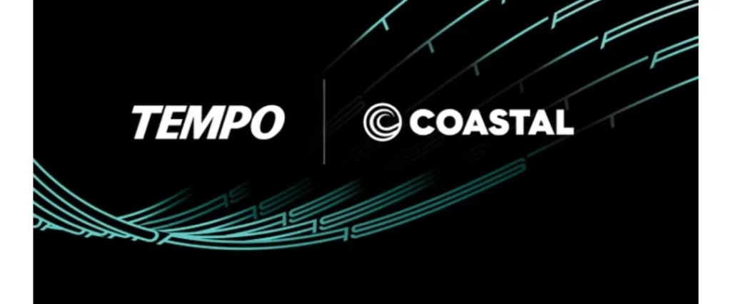 Tempo's patnership with Coastal to bring stablecoin payments.
Source: Tempo