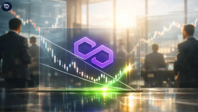 Polygon (POL) Eyes $0.35 Breakout as Falling Wedge Support Holds Strong