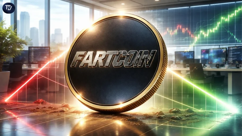 FARTCOIN Falling Wedge Pattern Signals Potential Breakout Toward $1.2