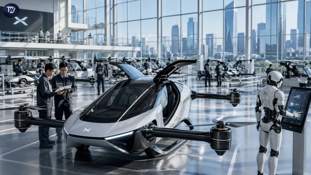 Xpeng Flying Cars Expected to Enter Large-Scale Production in 2027