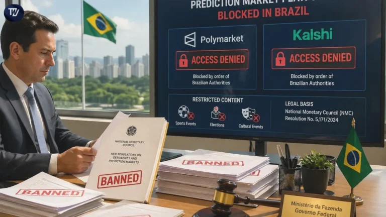 Brazil Bans Prediction Markets and Blocks Major Platforms
