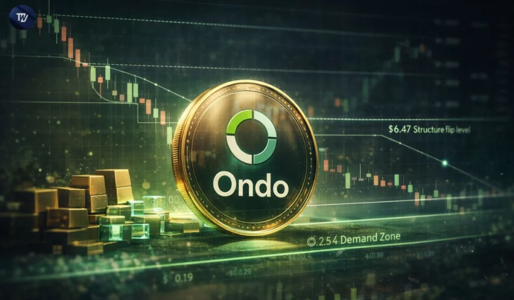 Ondo Price Analysis: Accumulation Builds Near $0.25 After 91% Drop