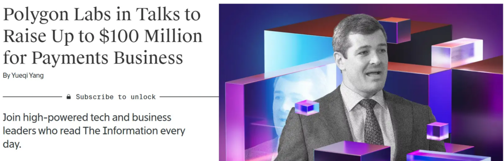 Article on Polygon’s push into stablecoin payments