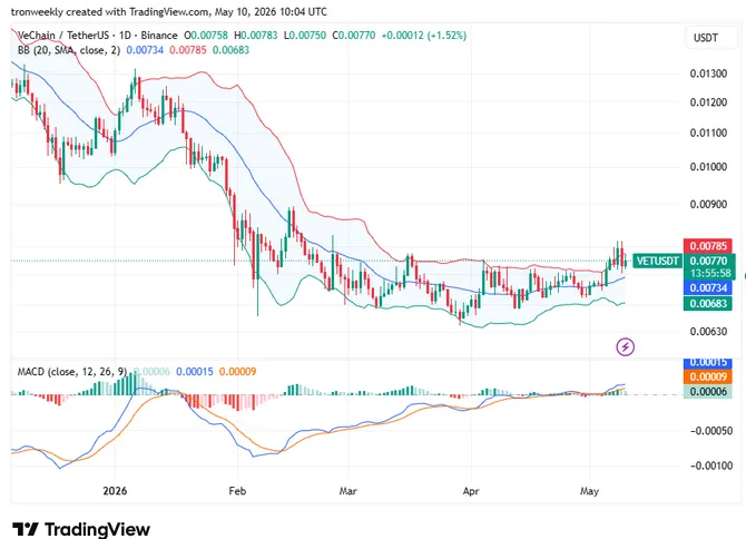 VET technical analysis