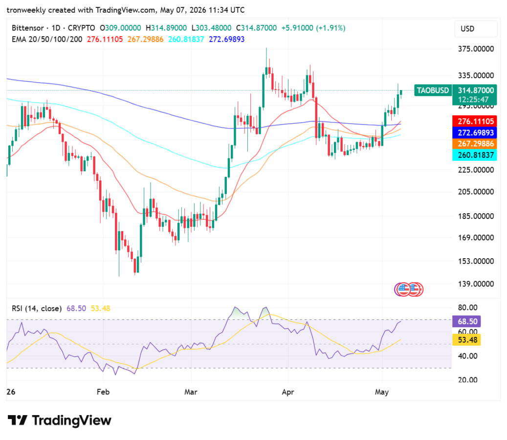 TAO technical analysis