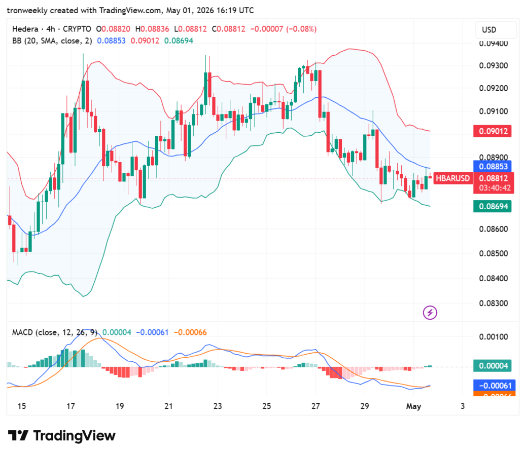 HBAR price analysis
