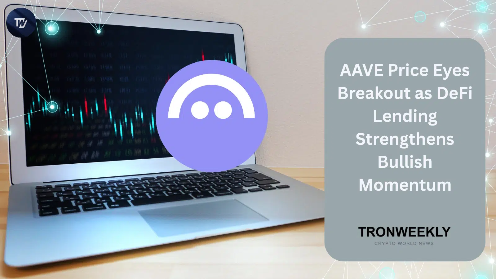 AAVE Price Eyes Breakout as DeFi Lending Strengthens Bullish Momentum