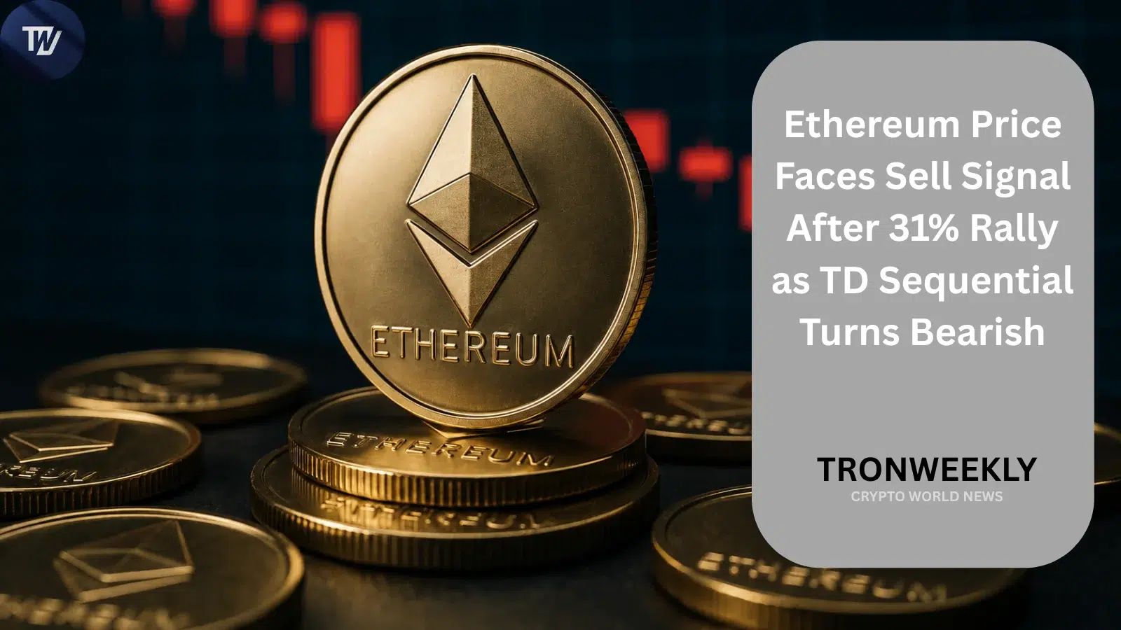 Ethereum Price Faces Sell Signal After 31% Rally as TD Sequential Turns Bearish