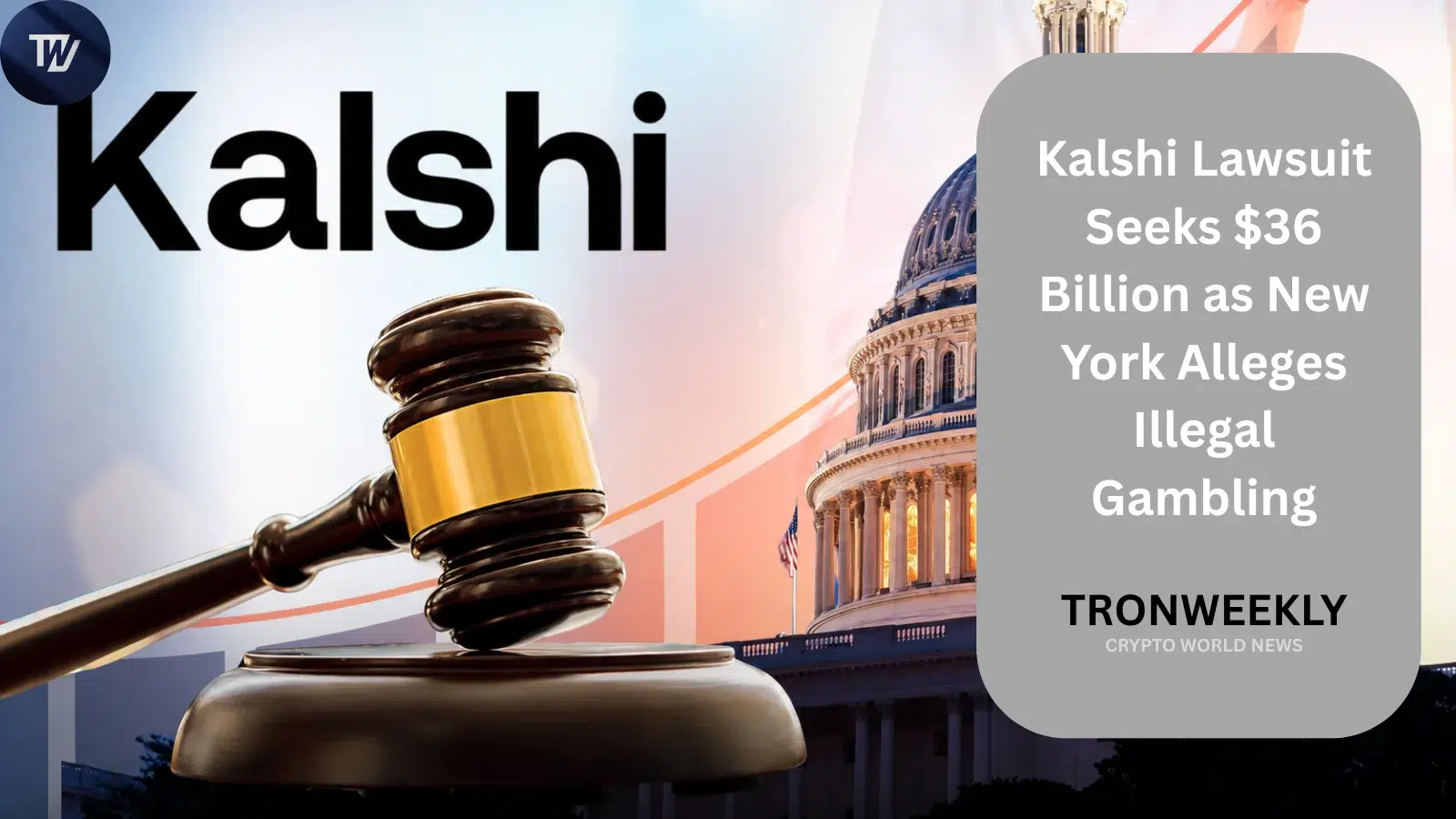 Kalshi Lawsuit Seeks $36 Billion as New York Alleges Illegal Gambling
