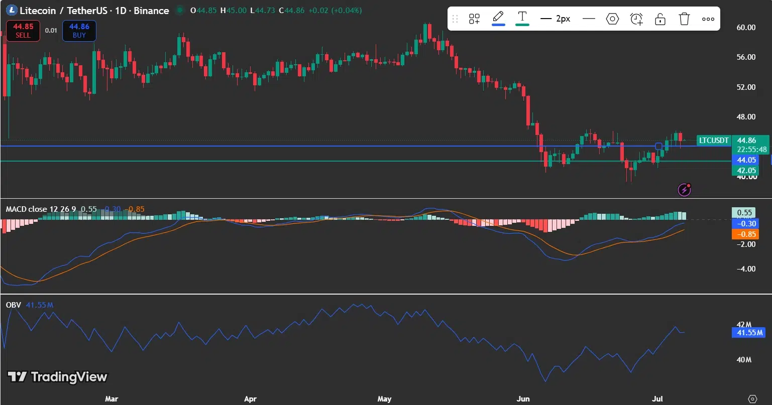 Litecoin Price Reclaims a Key Support Zone