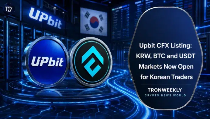 Upbit CFX Listing