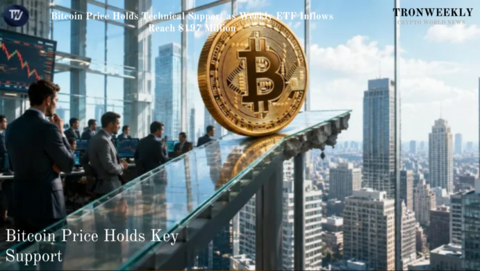 Bitcoin Price Holds Technical Support as Weekly ETF Inflows Reach $197 Million
