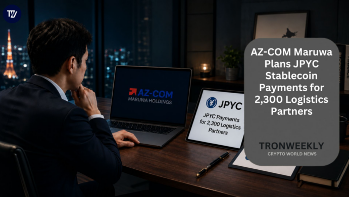 AZ-COM Maruwa Plans JPYC Stablecoin Payments for 2,300 Logistics Partners