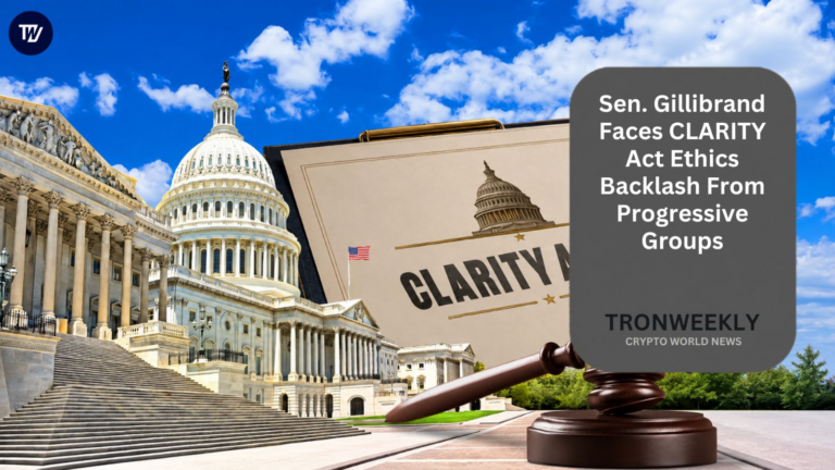 Sen. Gillibrand Faces CLARITY Act Ethics Backlash From Progressive Groups