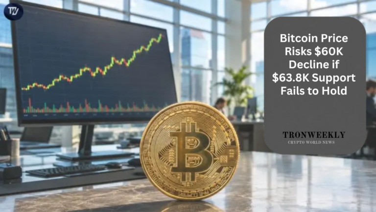 Bitcoin Price Risks $60K Decline if $63.8K Support Fails to Hold