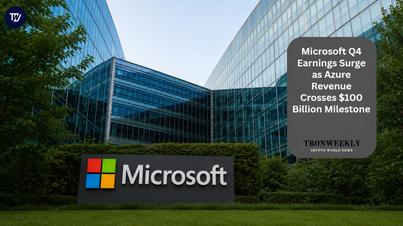 Microsoft Q4 Earnings Surge as Azure Revenue Crosses $100 Billion Milestone