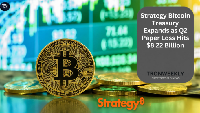 Strategy Bitcoin Treasury Expands as Q2 Paper Loss Hits $8.22 Billion