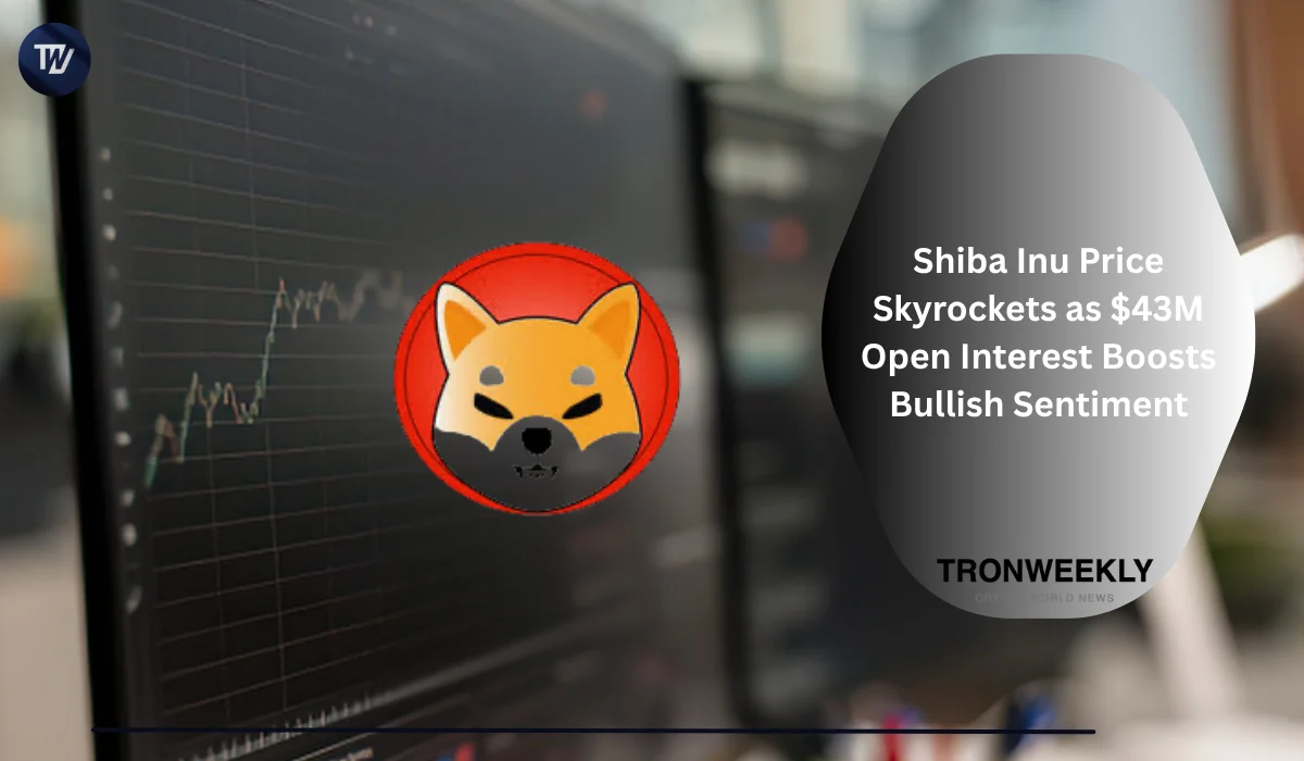 Shiba Inu Price Skyrockets as $43M Open Interest Boosts Bullish Sentiment