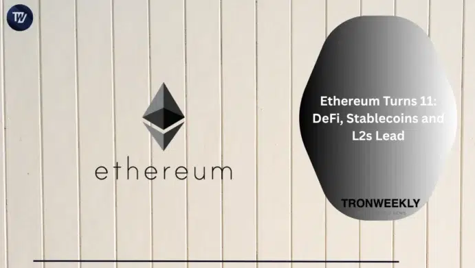 Ethereum Turns 11: DeFi, Stablecoins and L2s Lead