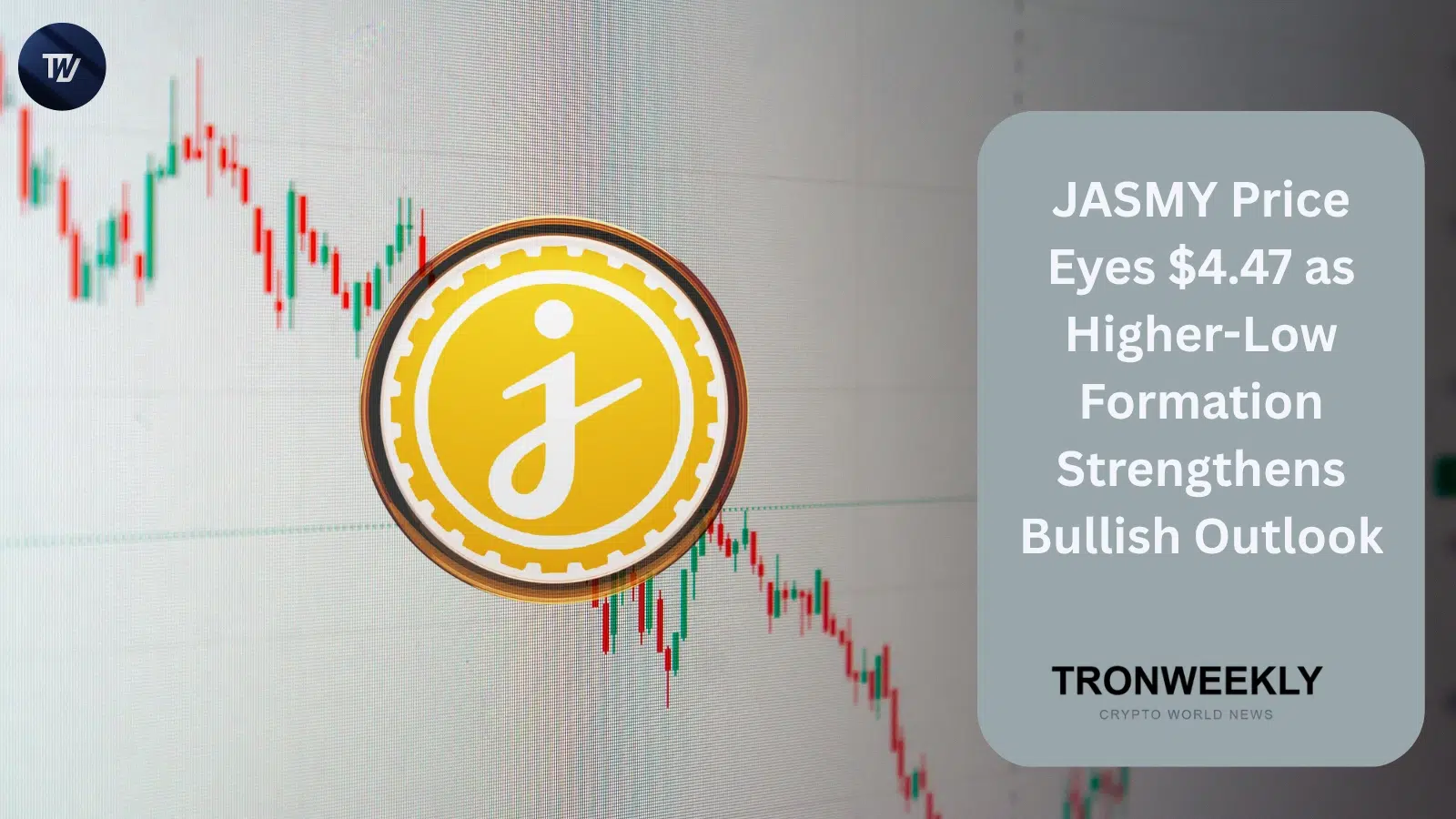 JASMY Price Eyes $4.47 as Higher-Low Formation Strengthens Bullish Outlook