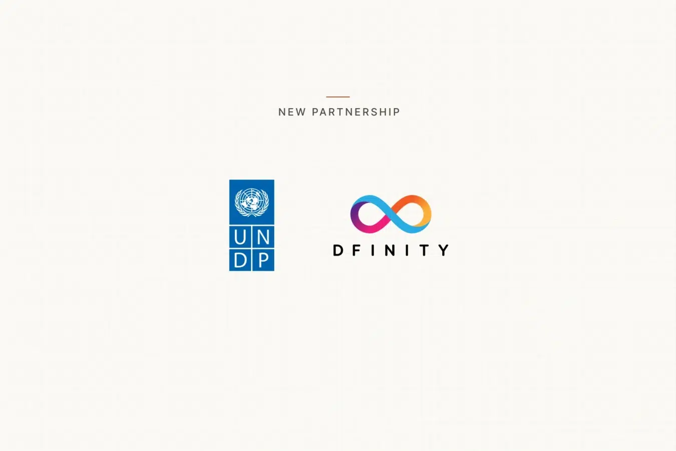 DFINITY partners with UNDP