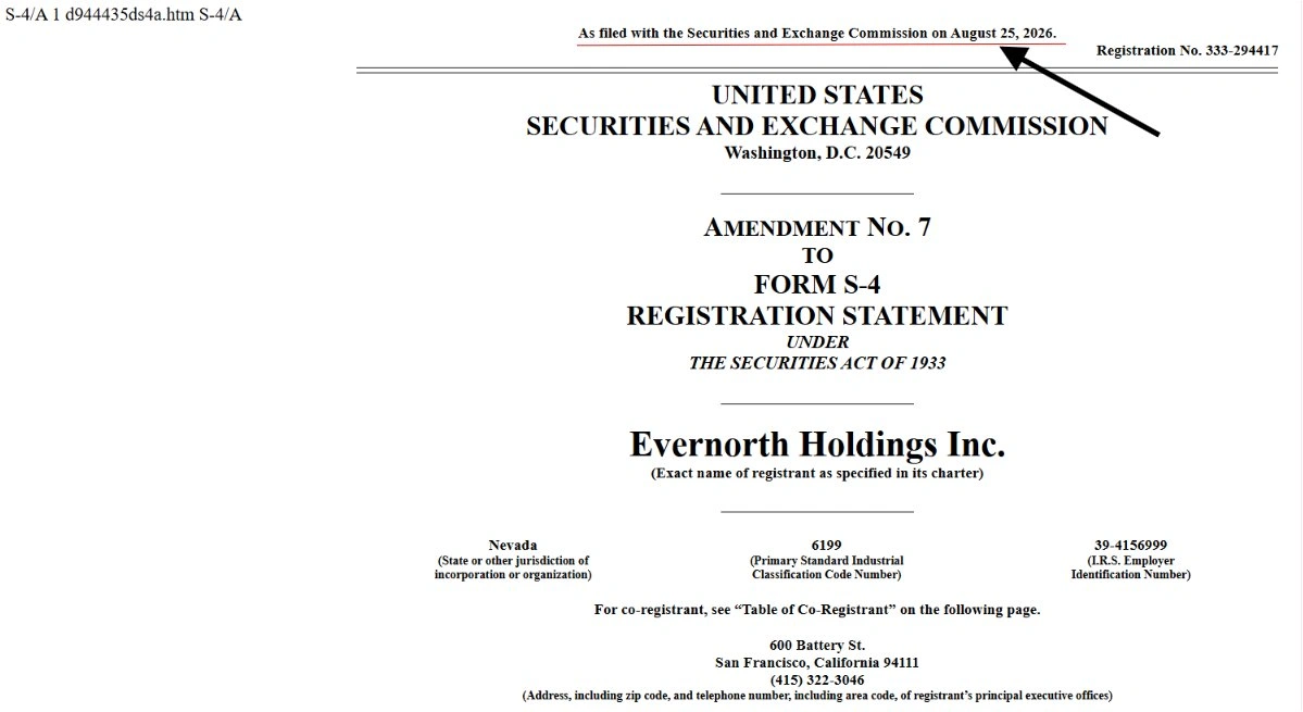 Evernorth Files S-4 Amendment for XRP Nasdaq Deal