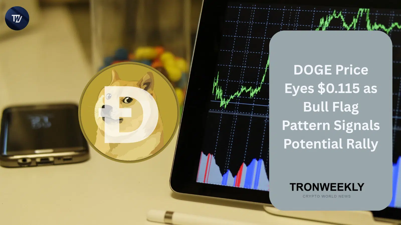 DOGE Price Eyes $0.115 as Bull Flag Pattern Signals Potential Rally