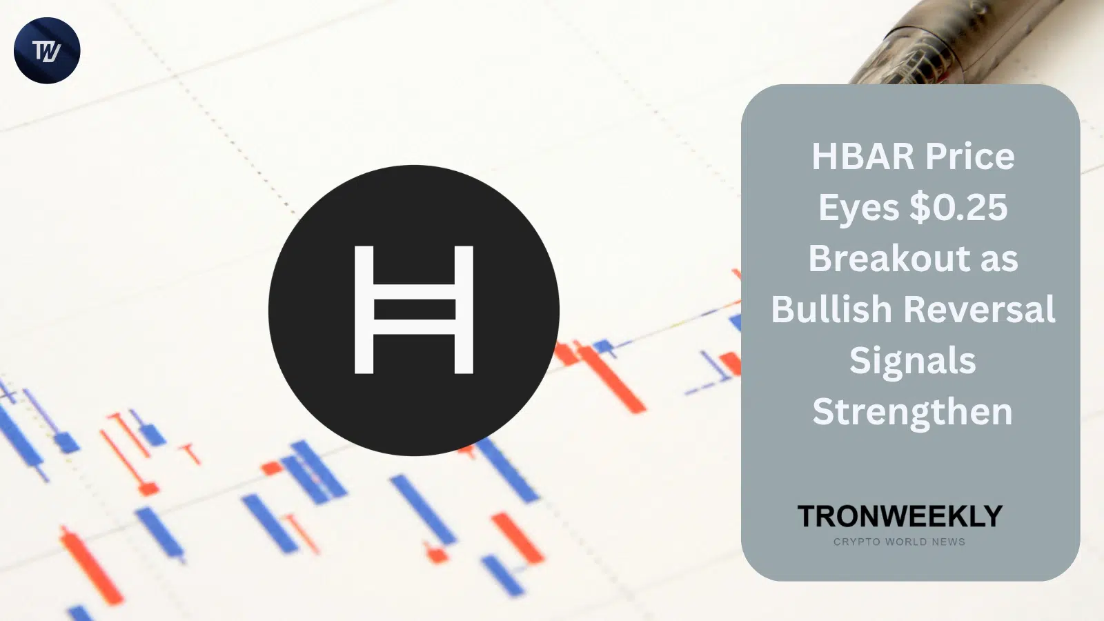 HBAR Price Eyes $0.25 Breakout as Bullish Reversal Signals Strengthen