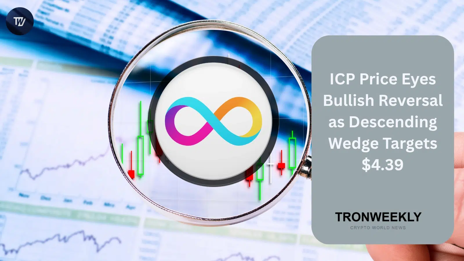 ICP Price Eyes Bullish Reversal as Descending Wedge Targets $4.39