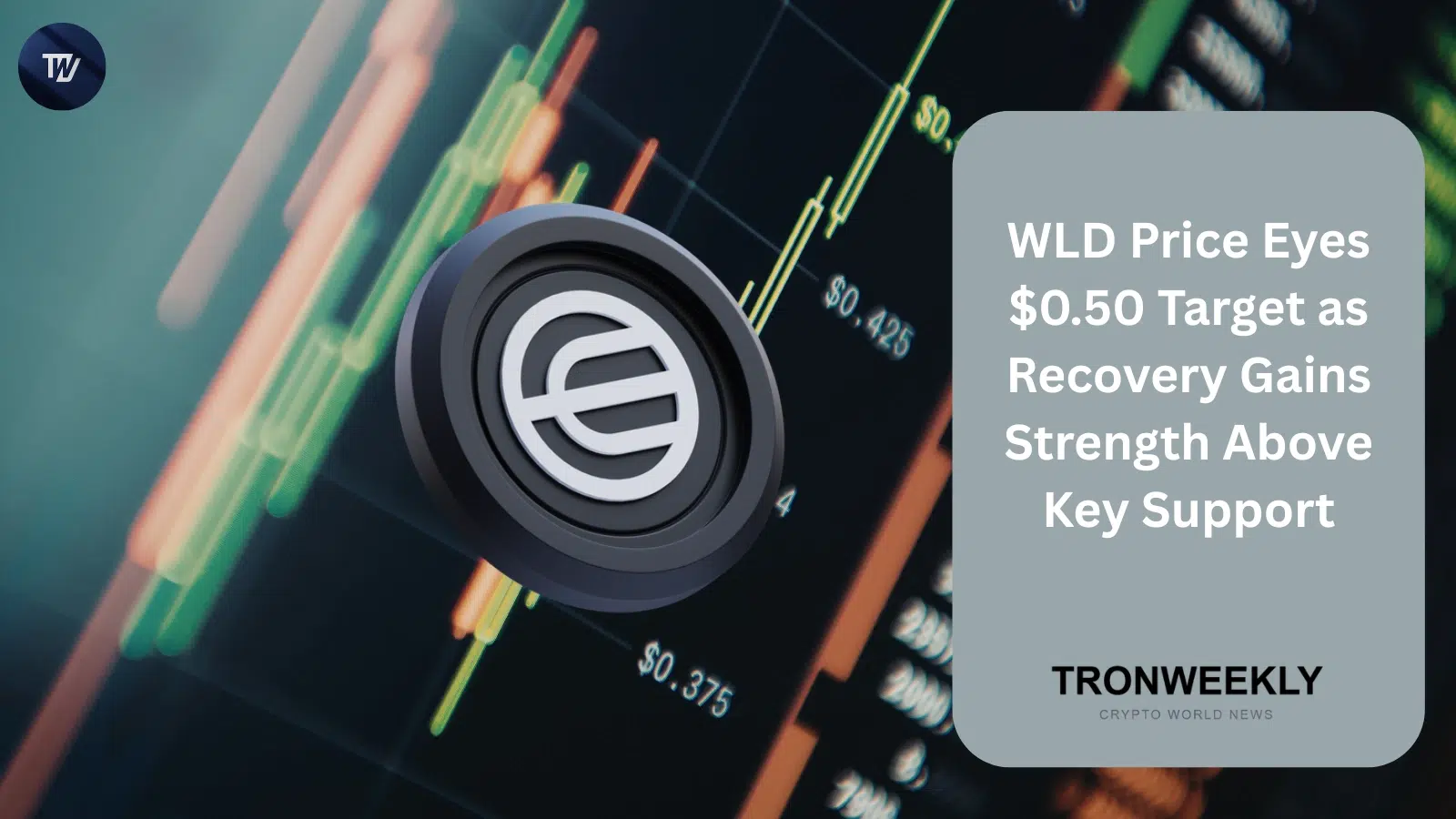WLD Price Eyes $0.50 Target as Recovery Gains Strength Above Key Support