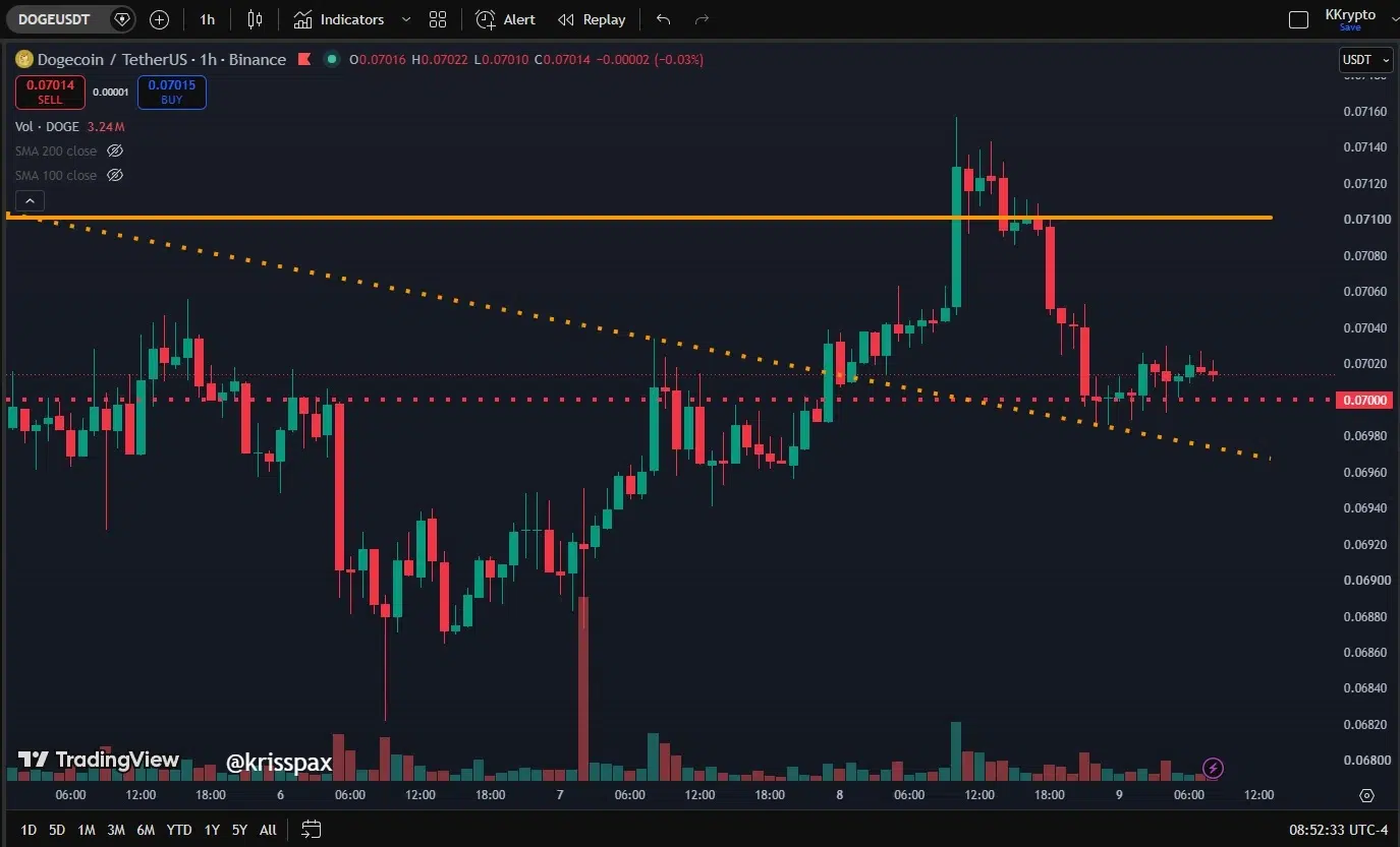 Dogecoin price prediction