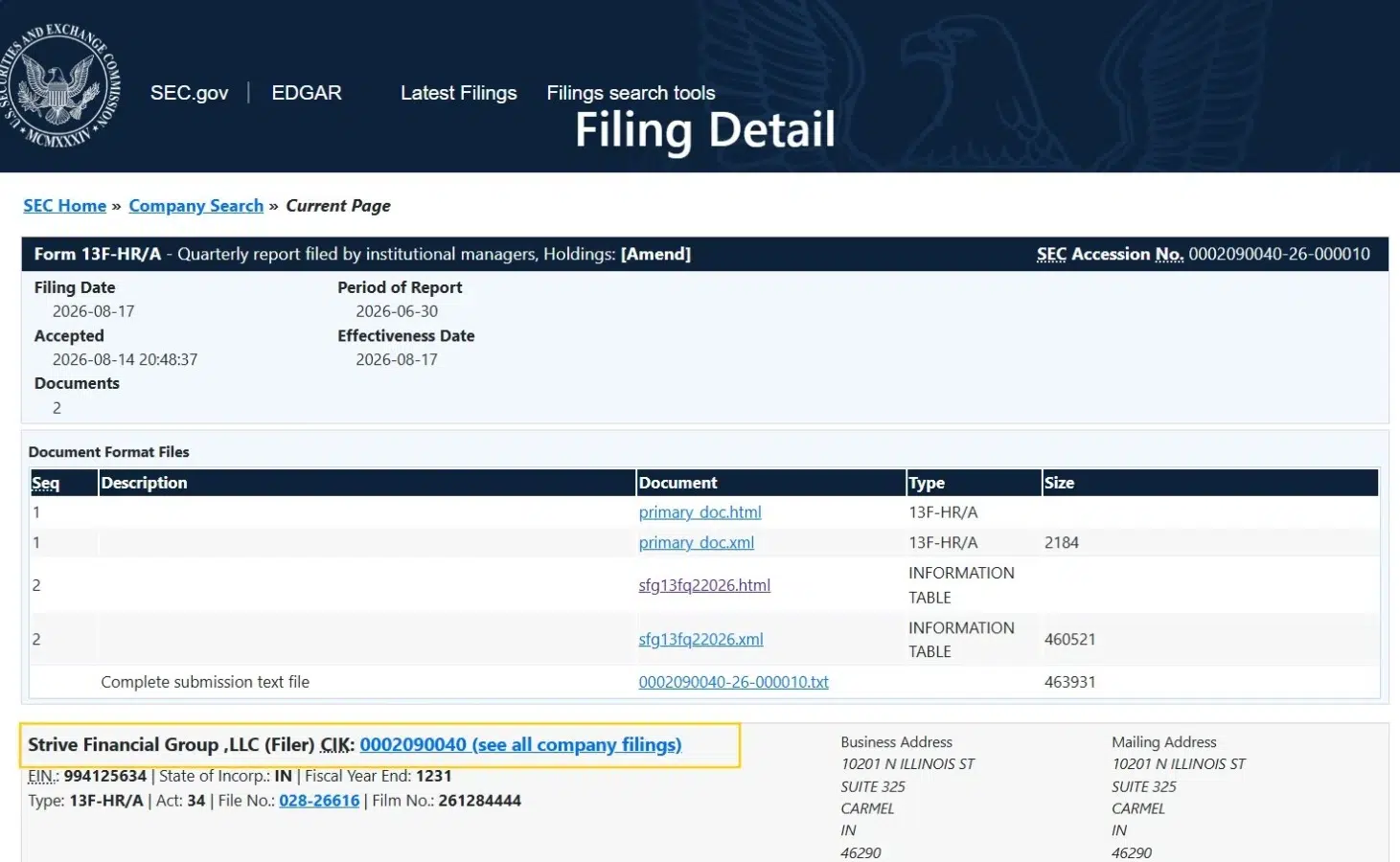 XRP ETF filing