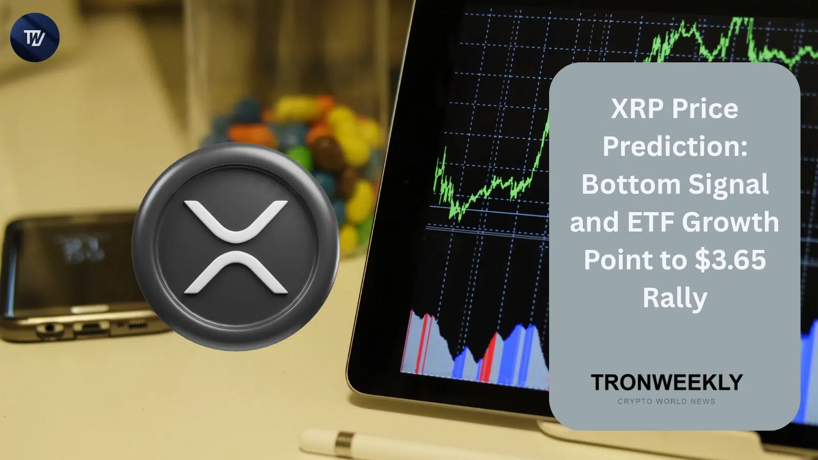 XRP Price Prediction: Bottom Signal and ETF Growth Point to $3.65 Rally