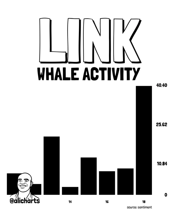Chainlink whale activity