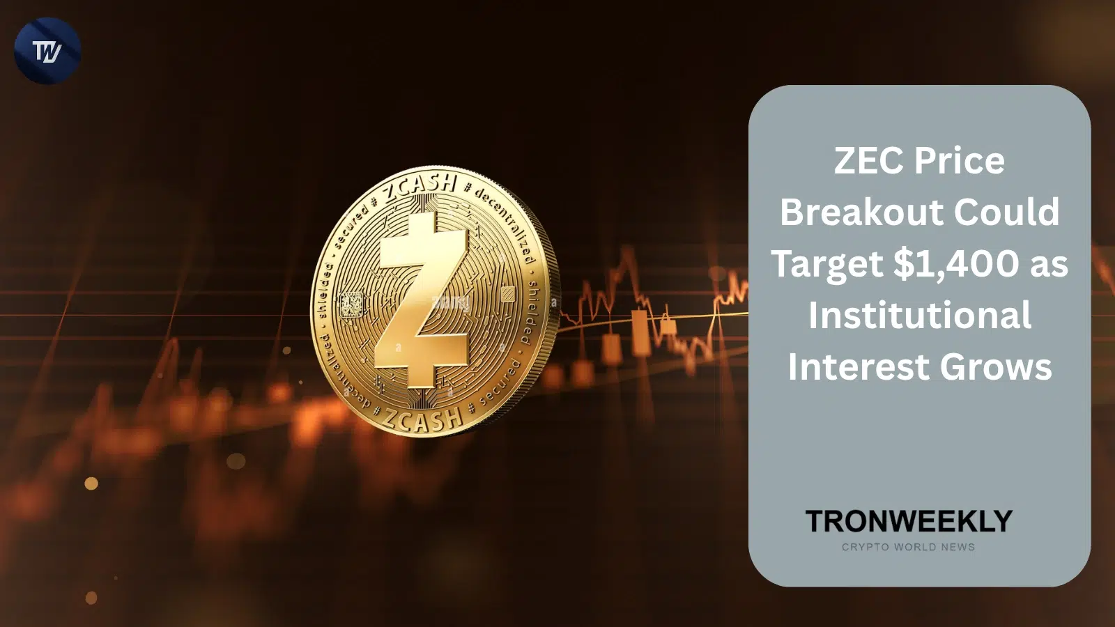 ZEC Price Breakout Could Target $1,400 as Institutional Interest Grows