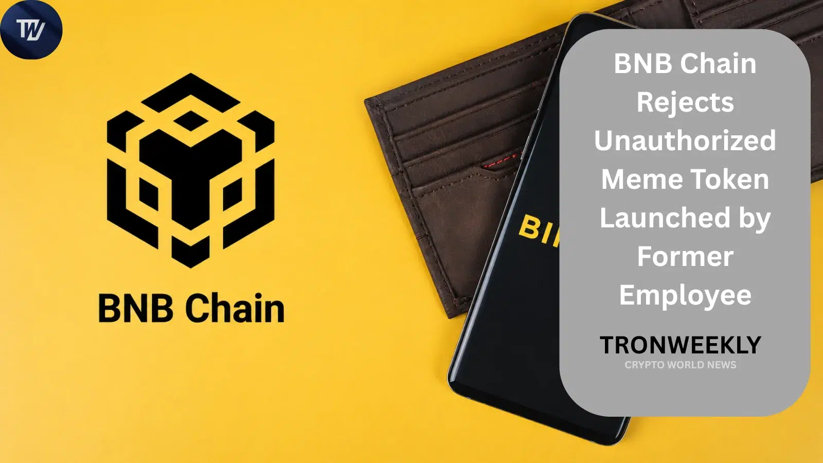 BNB Chain Rejects Unauthorized Meme Token Launched by Former Employee