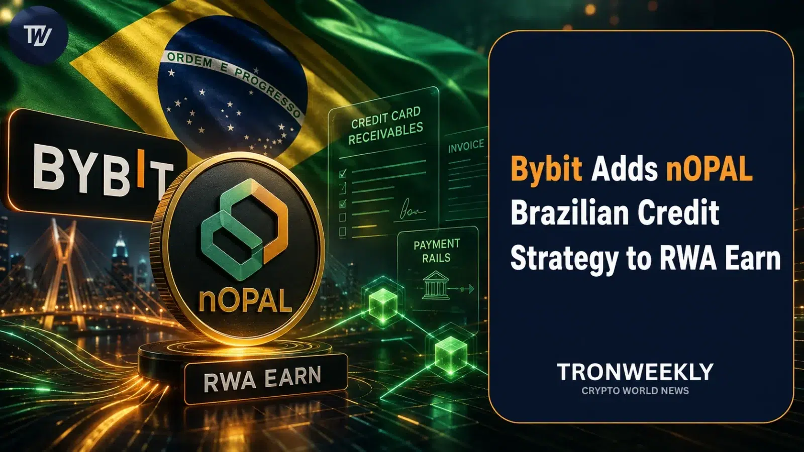 Bybit Adds nOPAL Brazilian Credit Strategy to RWA Earn