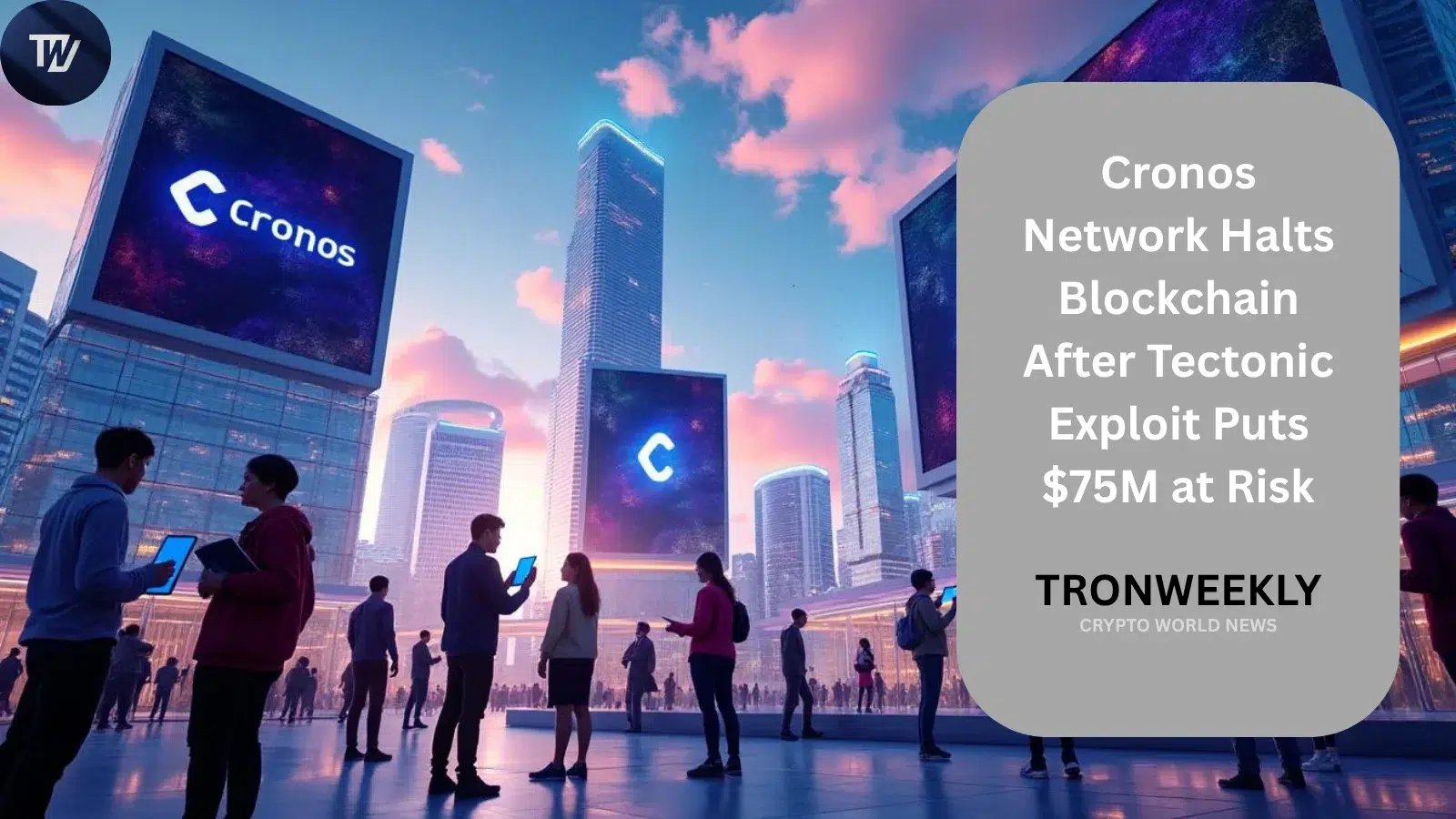 Cronos Network Halts Blockchain After Tectonic Exploit Puts $75M at Risk
