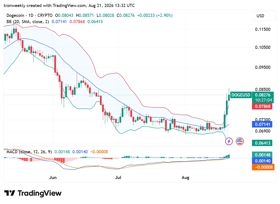 DOGE technical analysis chart