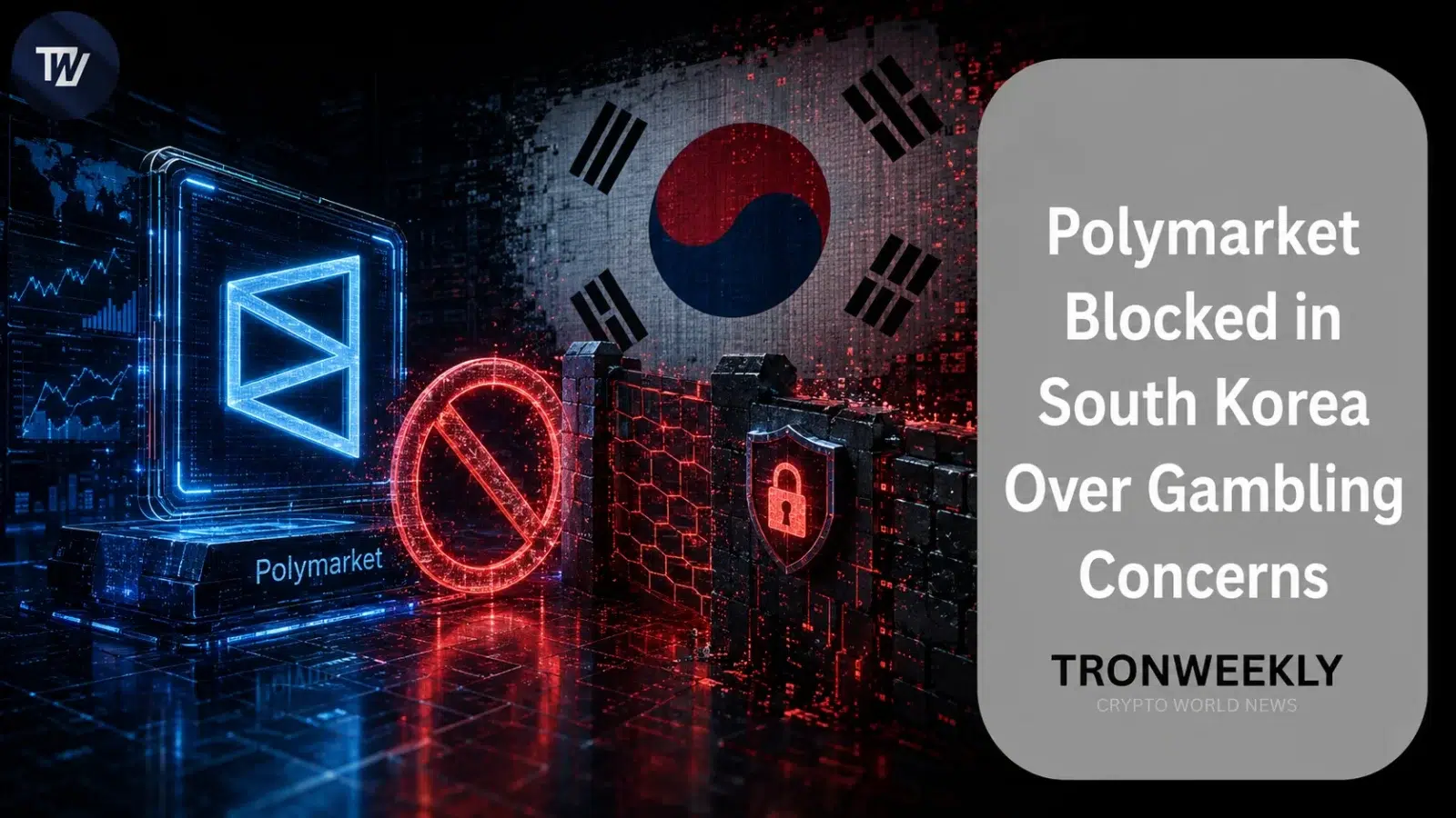 Polymarket Blocked in South Korea Over Gambling Concerns